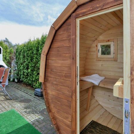 Seepark Kirchheim Ferienhaus bei Diane mit Sauna Exterior foto