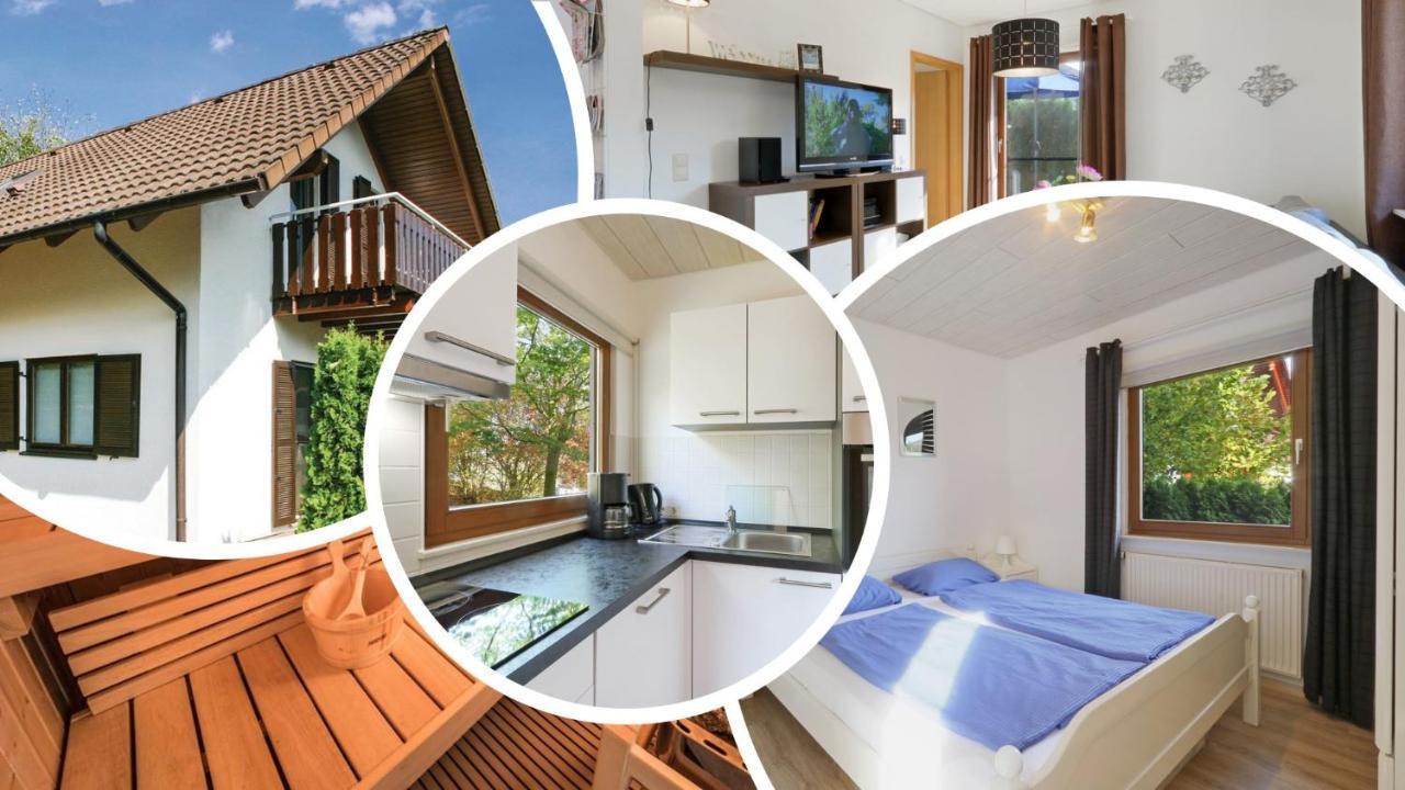 Seepark Kirchheim Ferienhaus bei Diane mit Sauna Exterior foto